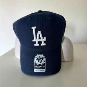 LA Dodgers 47 Brand Navy Clean Up Baseball Hat Cap